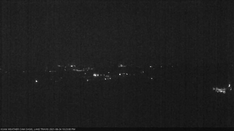Lake Travis webcam, June 24, 2021 10:25 PM CT