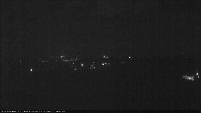 Lake Travis webcam, June 24, 2021 11:45 PM CT