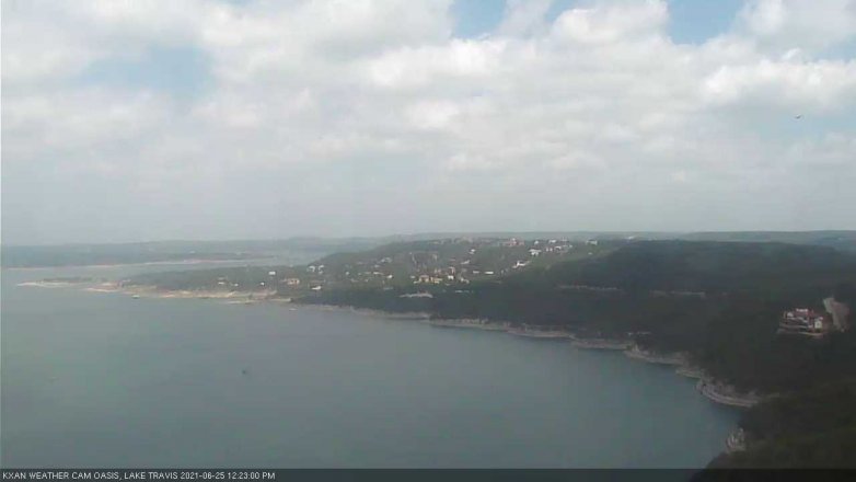 Lake Travis webcam, June 25, 2021 12:25 PM CT