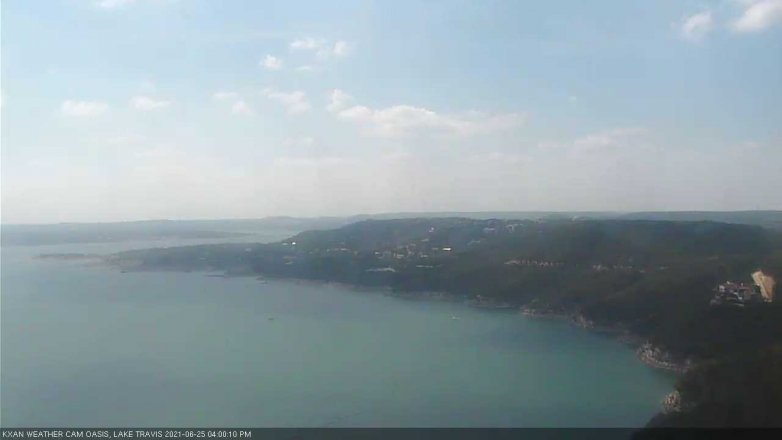 Lake Travis webcam, June 25, 2021 4:00 PM CT