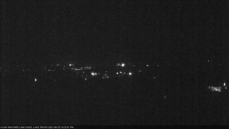 Lake Travis webcam, June 25, 2021 10:25 PM CT