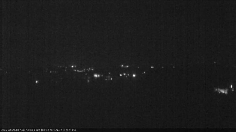 Lake Travis webcam, June 25, 2021 11:25 PM CT