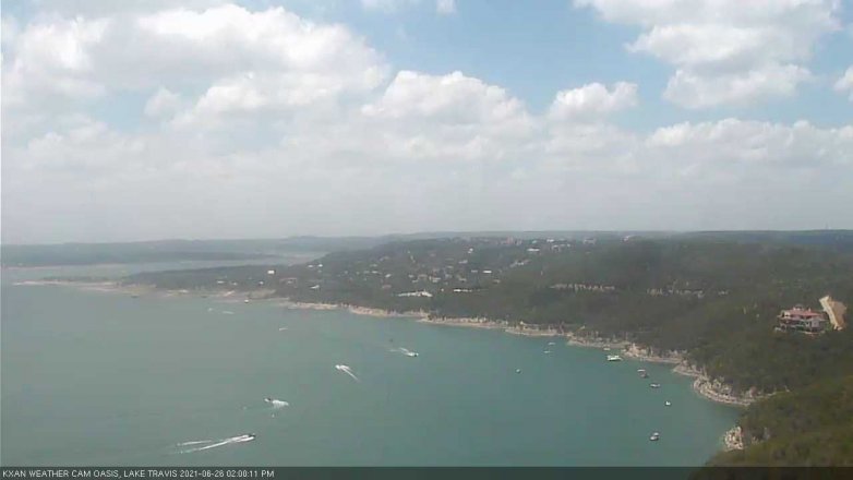 Lake Travis webcam, June 26, 2021 2:00 PM CT