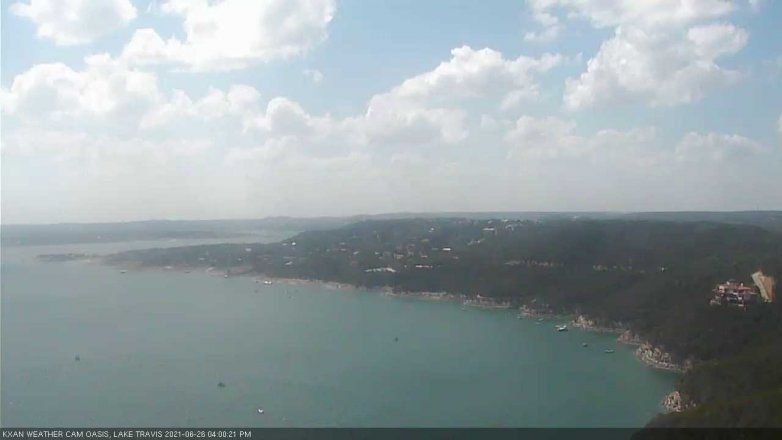 Lake Travis webcam, June 26, 2021 4:00 PM CT