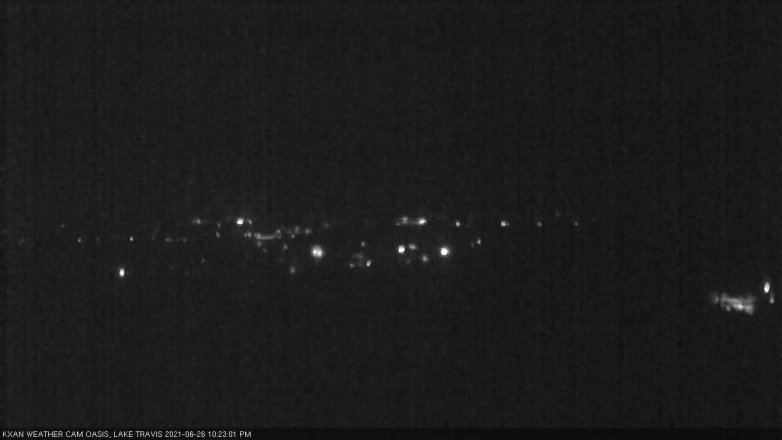 Lake Travis webcam, June 26, 2021 10:25 PM CT