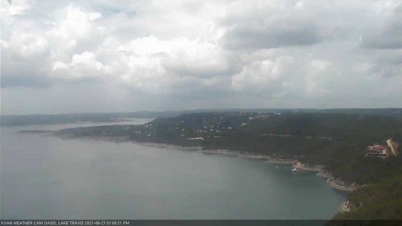 Lake Travis webcam, June 27, 2021 1:00 PM CT