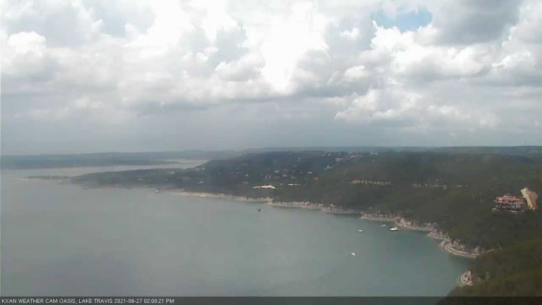 Lake Travis webcam, June 27, 2021 2:00 PM CT
