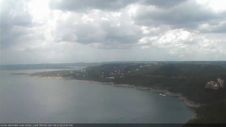Lake Travis webcam, June 27, 2021 2:25 PM CT