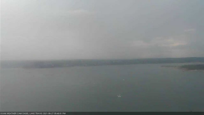 Lake Travis webcam, June 27, 2021 5:45 PM CT