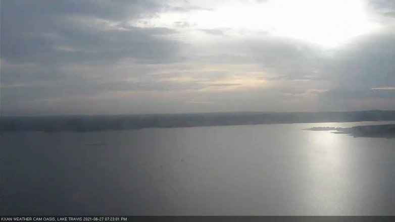 Lake Travis webcam, June 27, 2021 7:25 PM CT