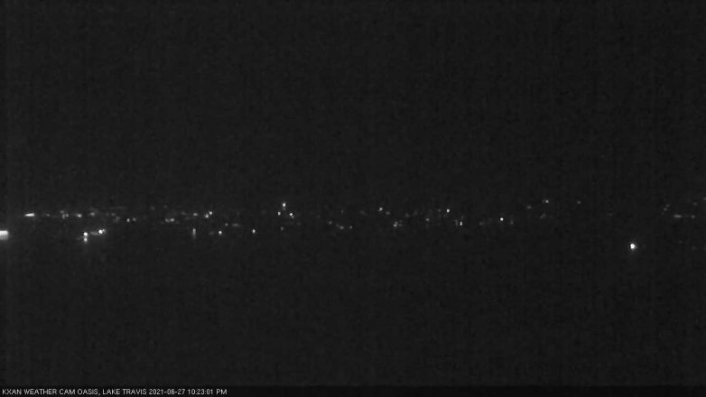 Lake Travis webcam, June 27, 2021 10:25 PM CT