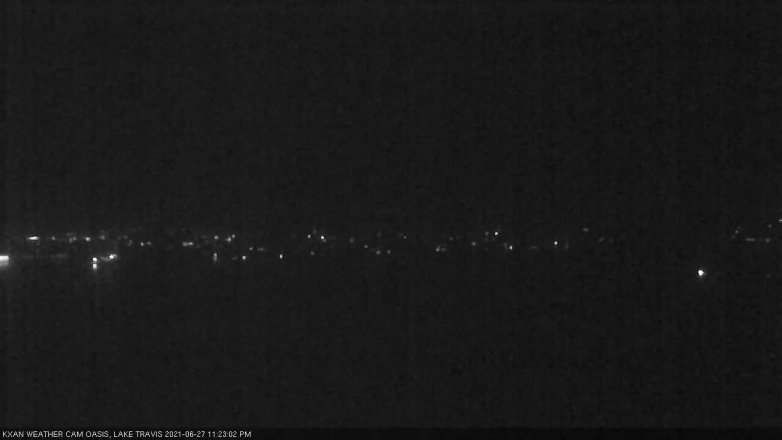 Lake Travis webcam, June 27, 2021 11:25 PM CT
