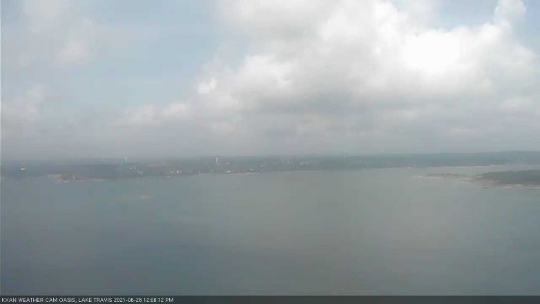 Lake Travis webcam, June 28, 2021 12:00 PM CT