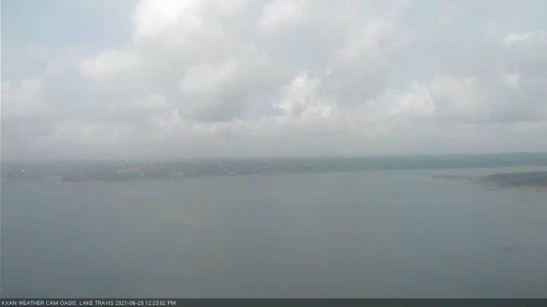 Lake Travis webcam, June 28, 2021 12:25 PM CT