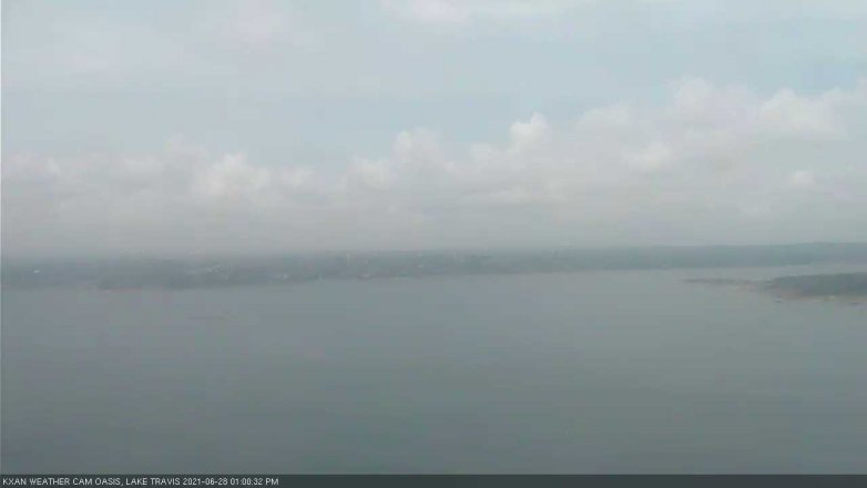 Lake Travis webcam, June 28, 2021 1:00 PM CT