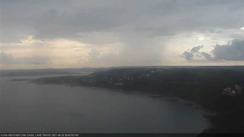 Lake Travis webcam, June 28, 2021 6:45 PM CT