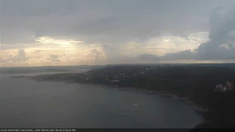Lake Travis webcam, June 28, 2021 7:00 PM CT