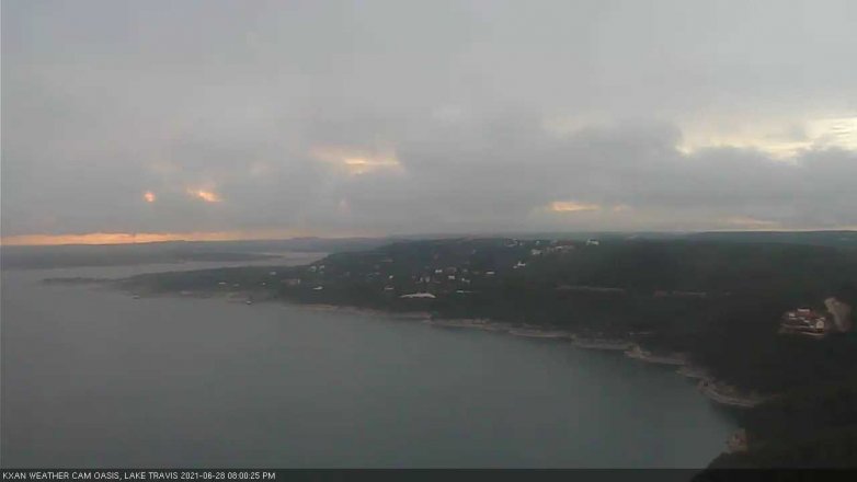 Lake Travis webcam, June 28, 2021 8:00 PM CT