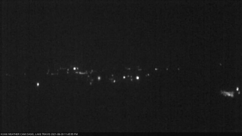 Lake Travis webcam, June 28, 2021 11:45 PM CT