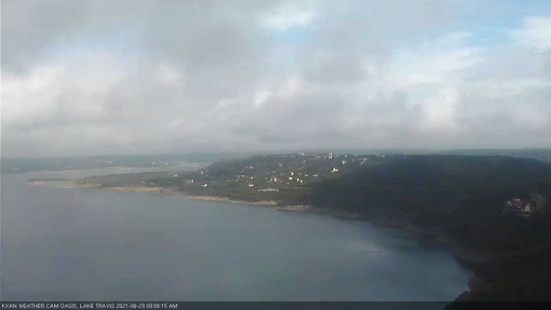 Lake Travis webcam, June 29, 2021 9:00 AM CT