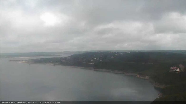 Lake Travis webcam, June 29, 2021 10:00 AM CT