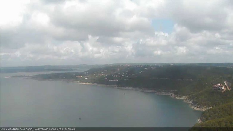 Lake Travis webcam, June 29, 2021 11:25 AM CT