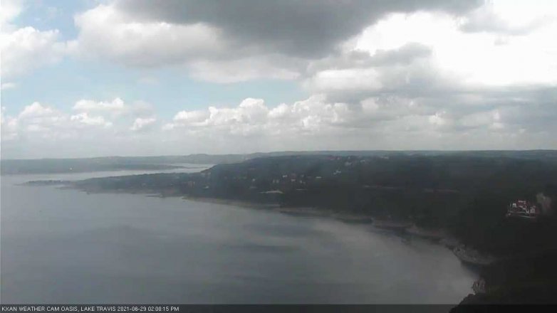 Lake Travis webcam, June 29, 2021 2:00 PM CT