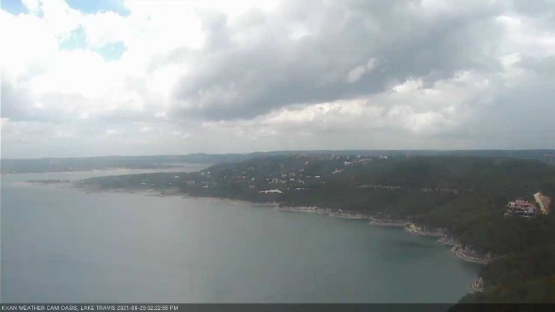 Lake Travis webcam, June 29, 2021 2:25 PM CT
