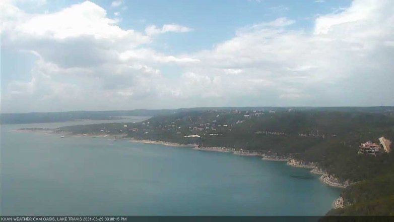Lake Travis webcam, June 29, 2021 3:00 PM CT