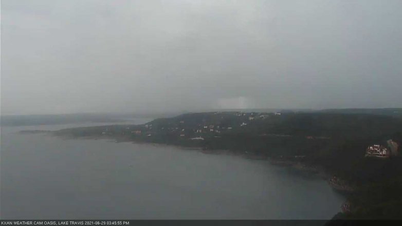 Lake Travis webcam, June 29, 2021 3:45 PM CT