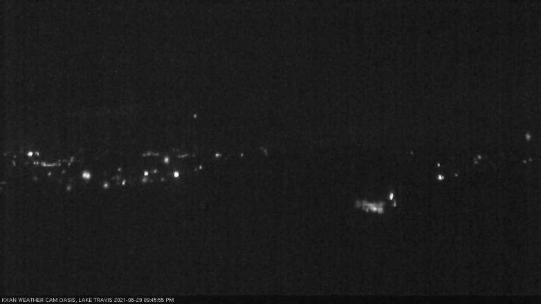Lake Travis webcam, June 29, 2021 9:45 PM CT