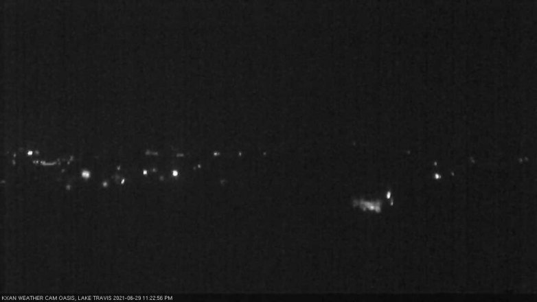 Lake Travis webcam, June 29, 2021 11:25 PM CT