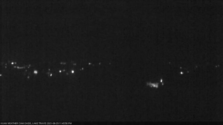 Lake Travis webcam, June 29, 2021 11:45 PM CT