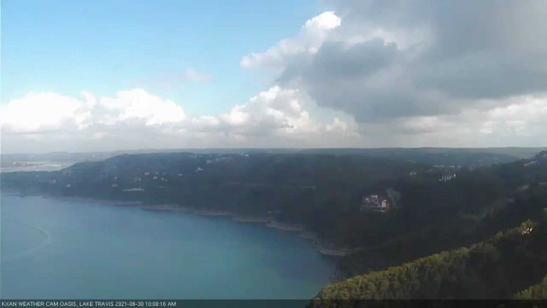 Lake Travis webcam, June 30, 2021 10:00 AM CT