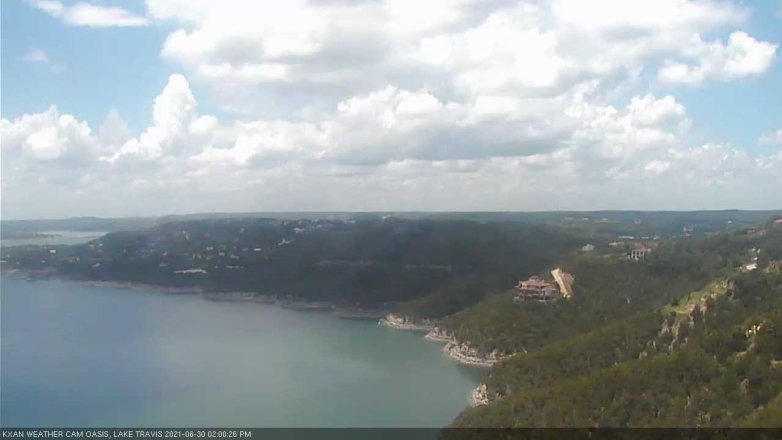 Lake Travis webcam, June 30, 2021 2:00 PM CT