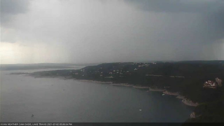 Lake Travis webcam, July 2, 2021 5:00 PM CT