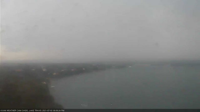 Lake Travis webcam, July 2, 2021 6:00 PM CT