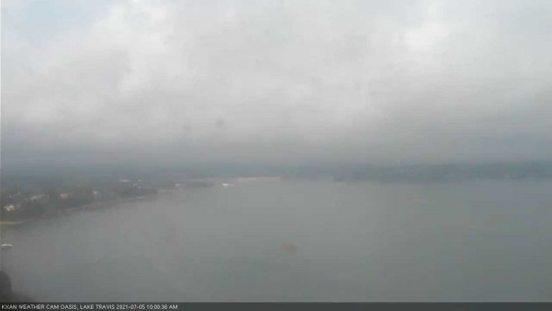 Lake Travis webcam, July 5, 2021 10:00 AM CT