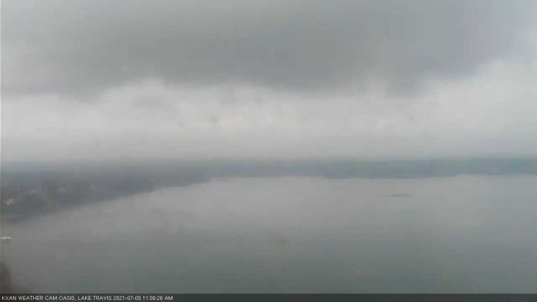 Lake Travis webcam, July 5, 2021 11:00 AM CT