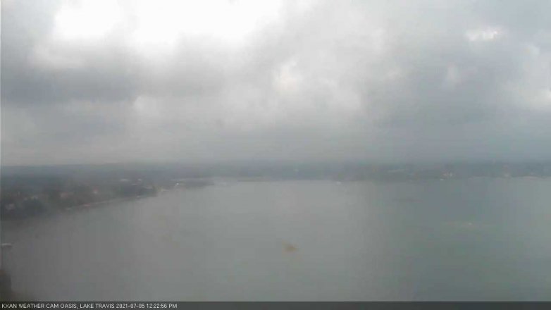 Lake Travis webcam, July 5, 2021 12:25 PM CT