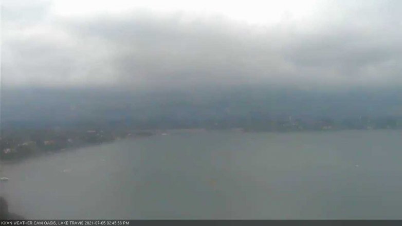 Lake Travis webcam, July 5, 2021 2:45 PM CT