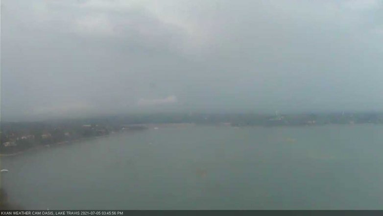 Lake Travis webcam, July 5, 2021 3:45 PM CT