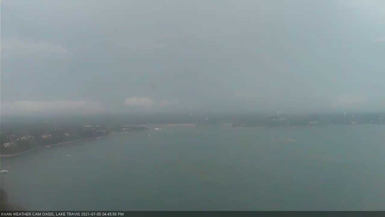 Lake Travis webcam, July 5, 2021 4:45 PM CT