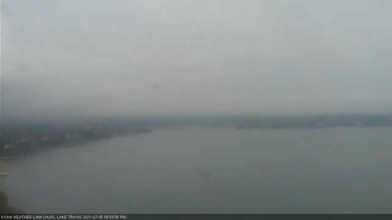 Lake Travis webcam, July 5, 2021 6:00 PM CT
