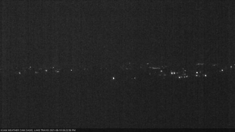 Lake Travis webcam, August 18, 2021 9:25 PM CT