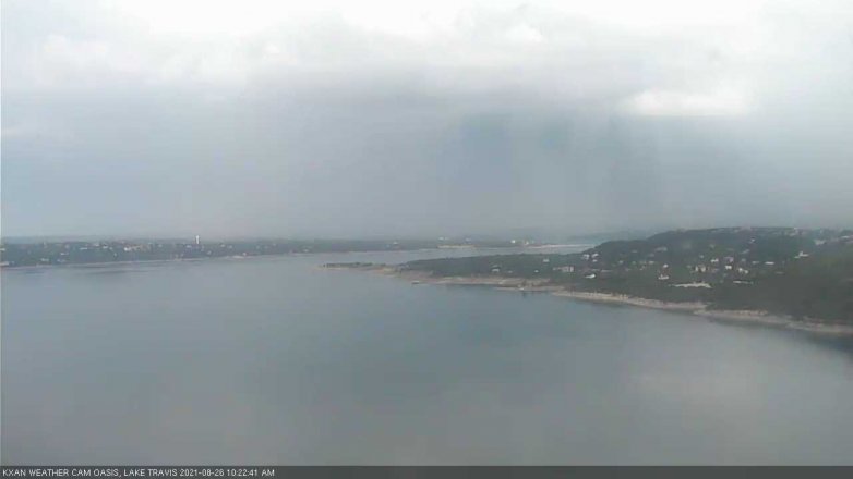 Lake Travis webcam, August 26, 2021 10:25 AM CT