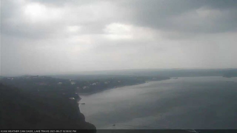 Lake Travis webcam, August 27, 2021 2:00 PM CT