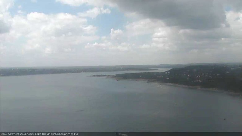 Lake Travis webcam, August 28, 2021 2:25 PM CT