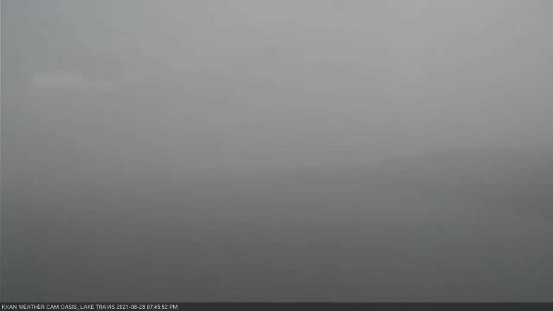 Lake Travis webcam, August 28, 2021 7:45 PM CT