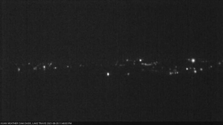 Lake Travis webcam, August 28, 2021 11:45 PM CT